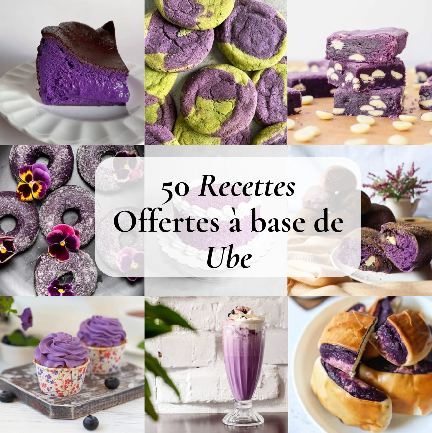 50 Recettes gratuite d'Ube Nolia pour Lattes et Gateaux