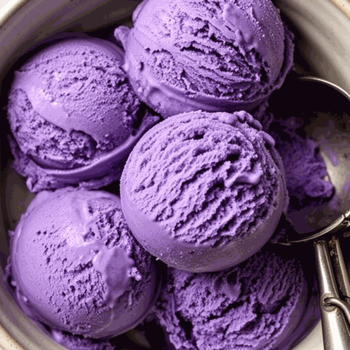 Ube Ice Cream Recipe: Creamy Purple Yam Ice Cream
