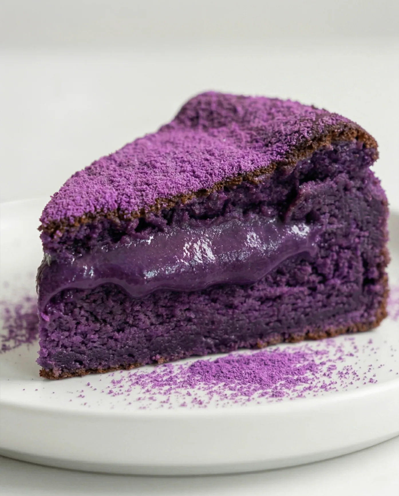 Ube Lava Cake Recept
