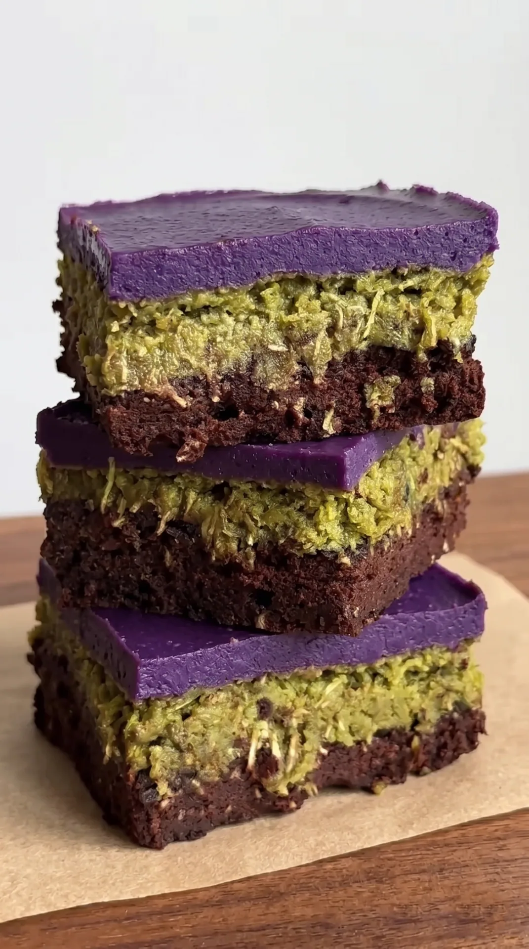 Ube Dubai Chocolate Brownie Bars: Viralt Pistachio Kataifi Recept