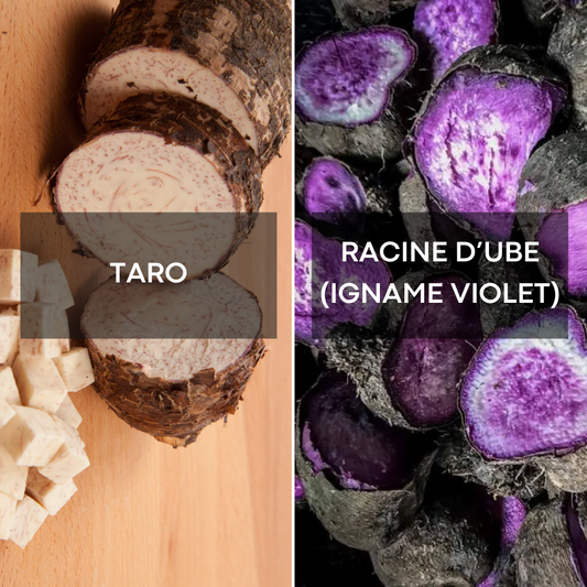 Ube vs Taro : Quelle Différence entre ces deux tubercules asiatiques ?
