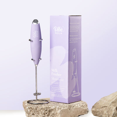 Electric whisk for Ube Latte - Ube Nolia®