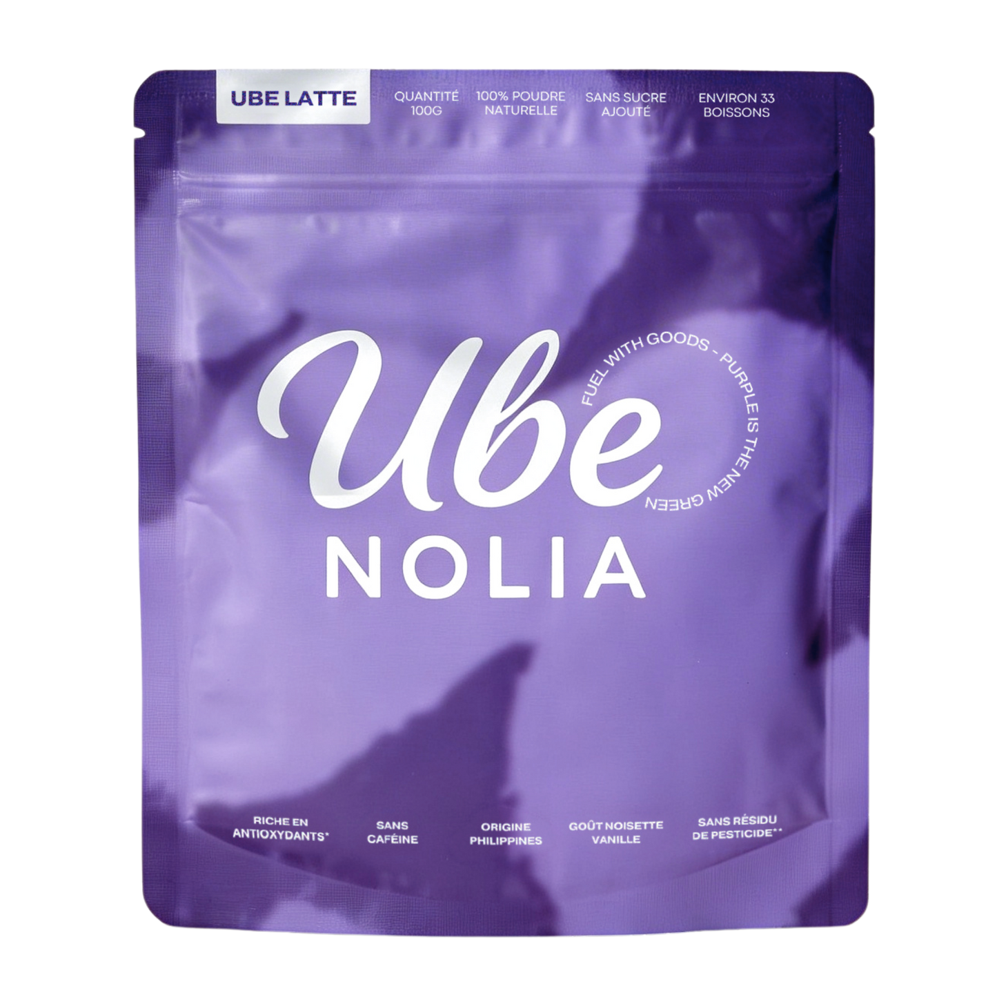 ube nolia meilleure poudre de ube latte 100g
