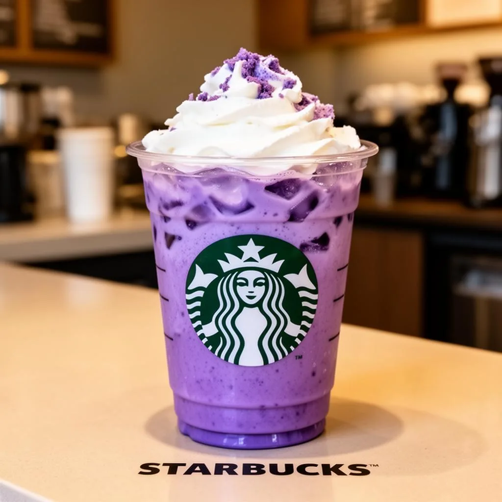 Czym jest ube w Starbucks – napoje z fioletowego yamu w menu Starbucks | Ube Nolia
